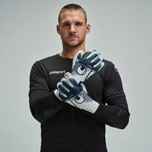 Load image into Gallery viewer, Uhlsport Goalkeeper Glove WHITE/NAVY GK-UHL-SUPG-HN