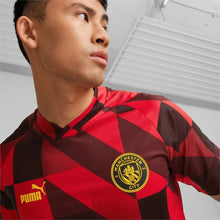 Load image into Gallery viewer, PUMA Manchester City FC Adult Prematch Jersey 769466 14 RED/BLACK