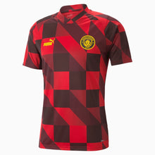 Load image into Gallery viewer, PUMA Manchester City FC Adult Prematch Jersey 769466 14 RED/BLACK