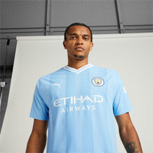 Load image into Gallery viewer, Puma Manchester City FC Home Authentic Jersey 2023/24 770437 01 LIGHT BLUE-PUMA WHITE
