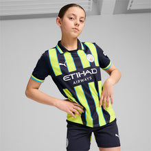 Load image into Gallery viewer, Puma Manchester City Away 24/25 Youth Jersey 775089 02 Navy/Yellow