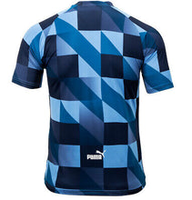 Load image into Gallery viewer, PUMA Manchester City FC Adult Prematch Jersey 769466 12 BLUE