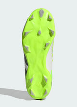 Load image into Gallery viewer, adidas Predator Accuracy.1 Firm Ground Junior Soccer Cleats IE9500 White/Black/Green