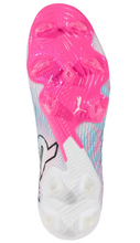 Load image into Gallery viewer, PUMA Future 7 Ultimate FG/AG Adult Soccer Cleats 107599 01 WHITE/PINK/BLUE