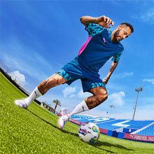 Load image into Gallery viewer, PUMA Future 7 Ultimate FG/AG Adult Soccer Cleats 107599 01 WHITE/PINK/BLUE