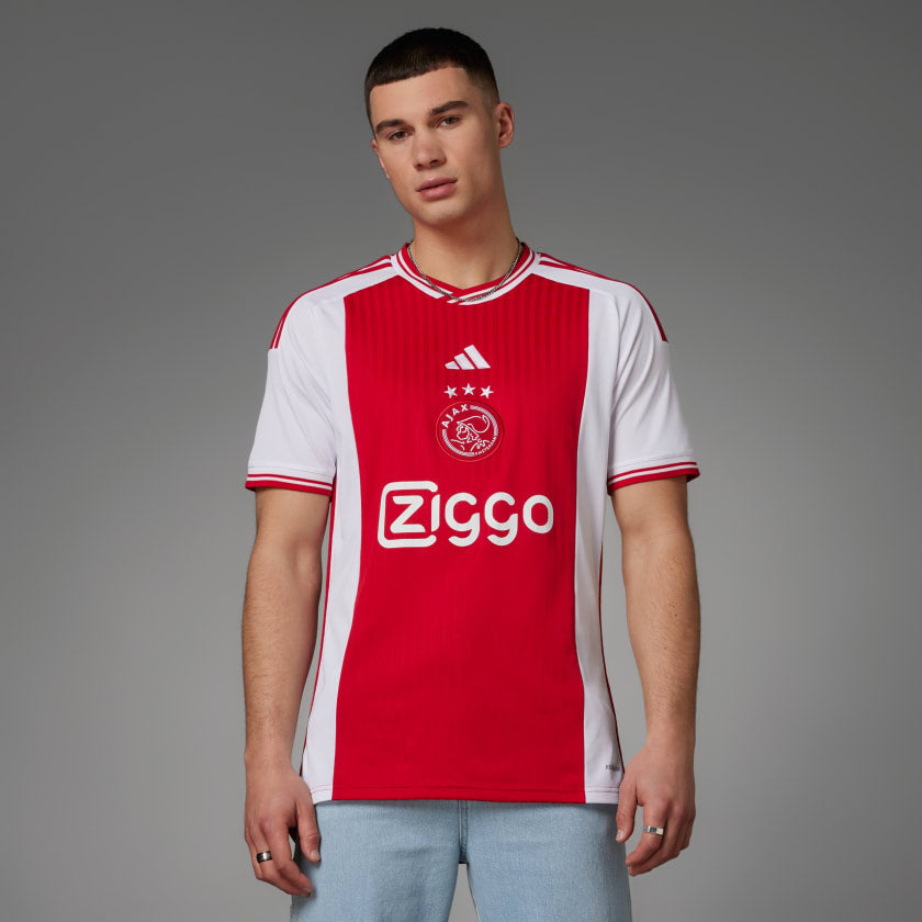 adidas Ajax Home Adult Jersey 23/24 HZ7725 RED/WHITE – Soccer Zone