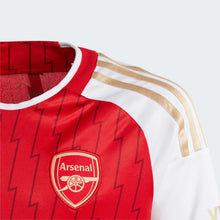 Load image into Gallery viewer, adidas Arsenal FC 23/24 Youth Home Jersey HZ2133 RED/WHITE/GOLD