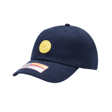 Load image into Gallery viewer, Fan Ink Club America Casuals Hat CAM-2051-5477 NAVY/YELLOW CREST