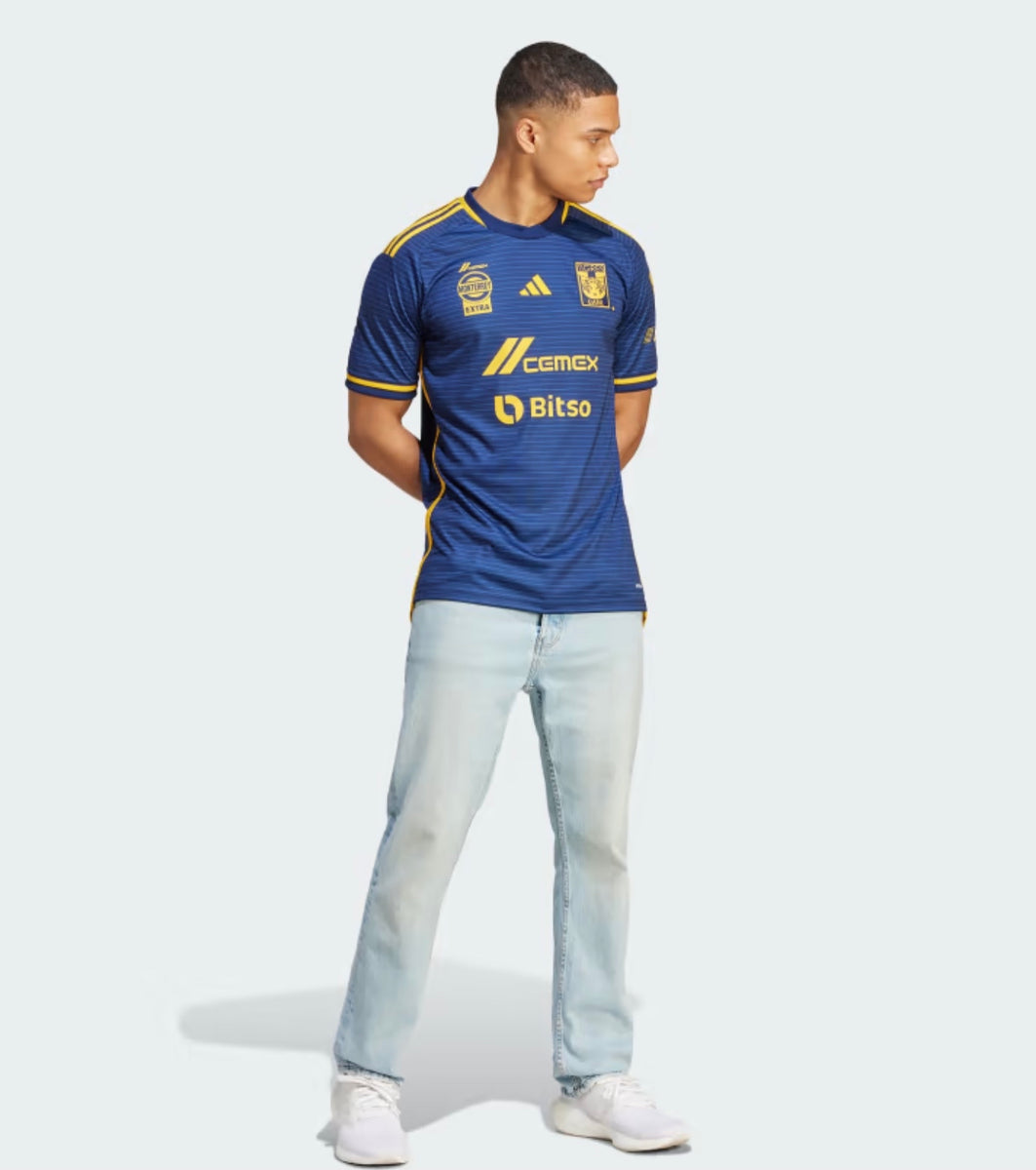Adidas Tigres TUANL 23/24 Away Jersey HS2032 Blue/Orange
