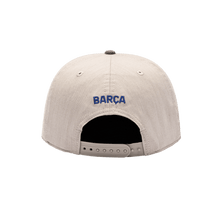 Load image into Gallery viewer, Fan Ink FC Barcelona Queens Snapback Hat FCB-2093-5489 TAN
