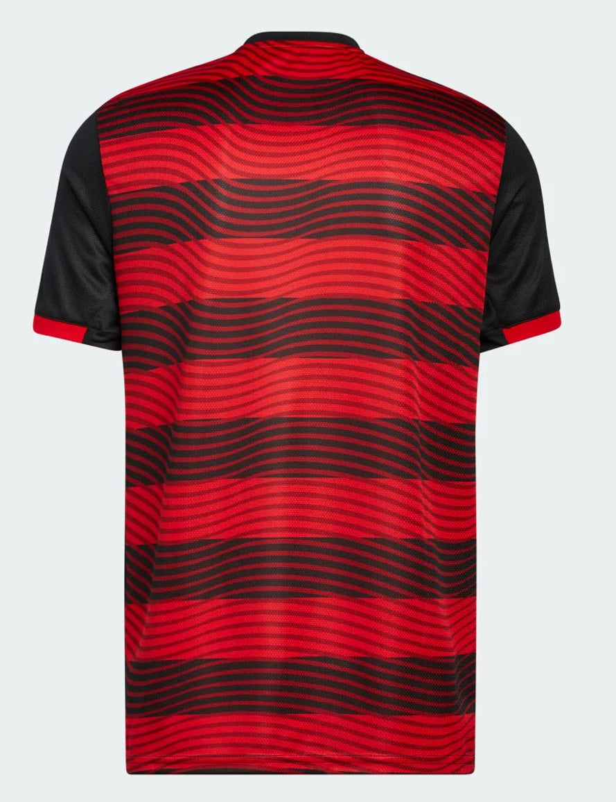 adidas CR Flamengo Adult Home Jersey 2022 H18340 - RED/BLACK