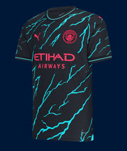 Load image into Gallery viewer, Puma Manchester City FC 3rd Jersey Adult 770460 03 NAVY/BLUE