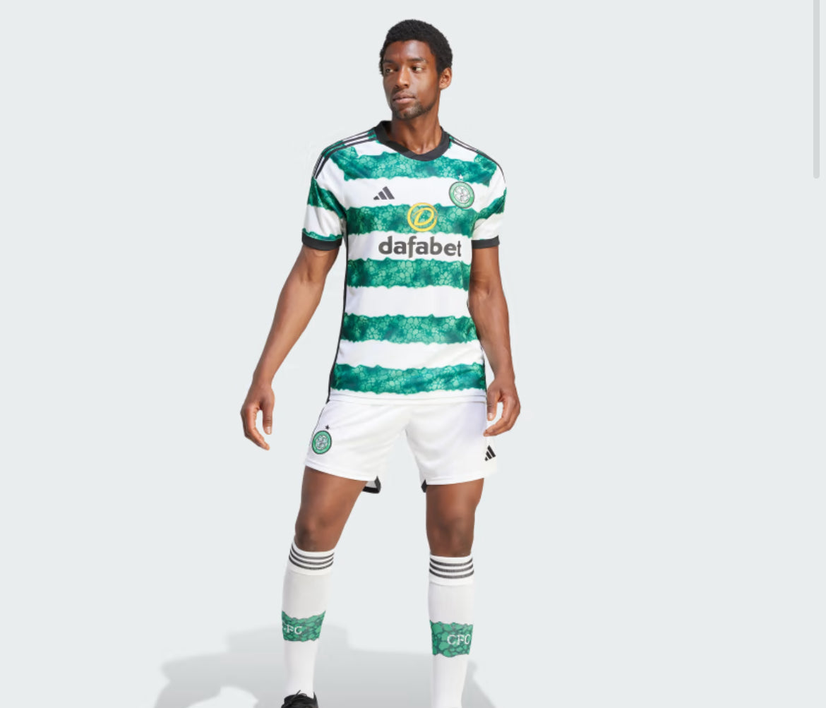 Adidas Celtic FC 23/24 Home Jersey Adult HY3343 GREEN/WHITE/BLACK