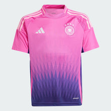 Load image into Gallery viewer, adidas Germany 24 Away Youth Jersey IP8161 Semi Lucid Fuchsia/Team College Purple