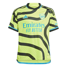 Load image into Gallery viewer, adidas Arsenal Away Jersey Youth 23/24 HZ2106 YELLOW/BLACK