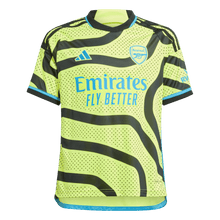 Load image into Gallery viewer, adidas Arsenal Away Jersey Youth 23/24 HZ2106 YELLOW/BLACK