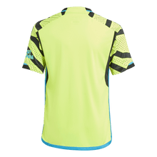 Load image into Gallery viewer, adidas Arsenal Away Jersey Youth 23/24 HZ2106 YELLOW/BLACK