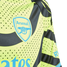 Load image into Gallery viewer, adidas Arsenal Away Jersey Youth 23/24 HZ2106 YELLOW/BLACK