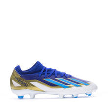 Load image into Gallery viewer, adidas X Crazyfast Messi League Firm Ground Junior Soccer Cleats ID0714 Lucid Blue/Blue Burst/Cloud White