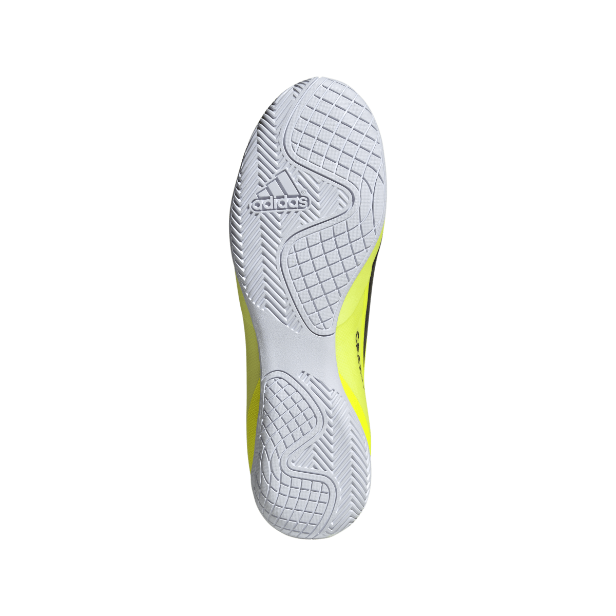 adidas x Crazyfast Club in Indoor Soccer Shoe Solar Yellow/Core Black/White