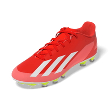 Load image into Gallery viewer, Adidas X Crazyfast Club Flexible Ground Adult Soccer Cleats IG0616 Solar Red/White