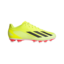 Load image into Gallery viewer, Adidas X Crazyfast Club FxG Adult Soccer Cleat IG0618 Neon Green / White