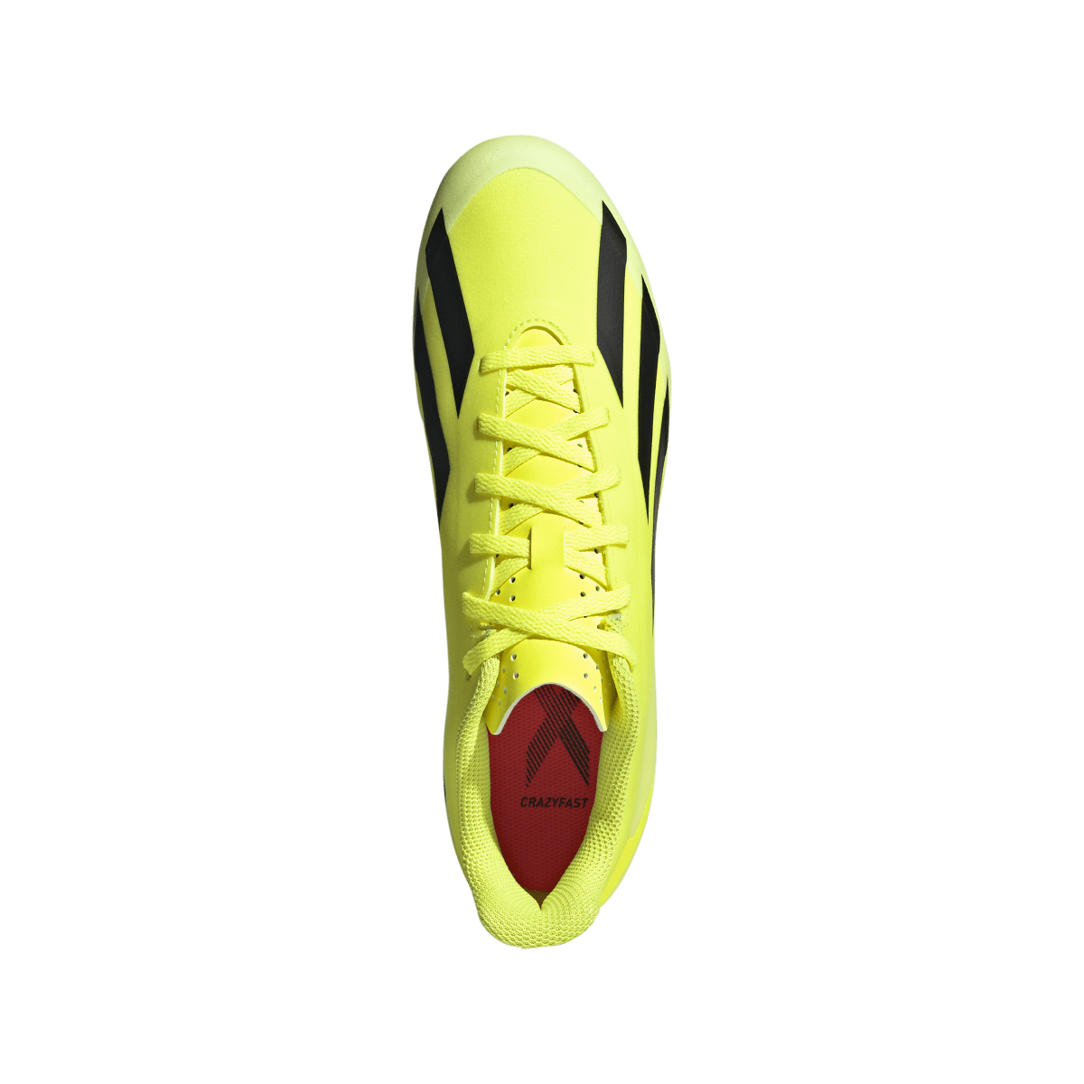 Adidas X Crazyfast Club FxG Adult Soccer Cleat IG0618 Neon Green / White