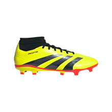 Load image into Gallery viewer, adidas Predator League Sock Firm Ground Junior Soccer Cleat IG7773 Yellow/Black/Solar Red