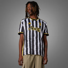 Load image into Gallery viewer, adidas Juventus Home Jersey Adult 2023/24 HR8256 Black/White/Yellow