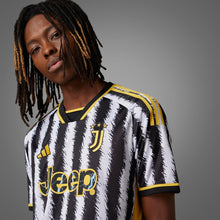 Load image into Gallery viewer, adidas Juventus Home Jersey Adult 2023/24 HR8256 Black/White/Yellow