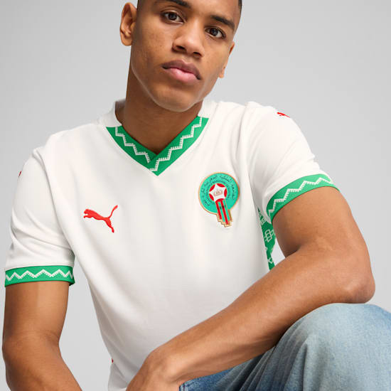 Puma Morocco 25 Away Soccer Jersey 777706 02 – Soccer Zone