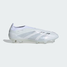 Load image into Gallery viewer, adidas Predator Elite Laceless FG Adult Soccer Cleats IE1806 White/Silver
