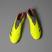 Load image into Gallery viewer, adidas Predator Elite Laceless FG Adult Soccer Cleats IE2366 Yellow/Black/Solar Red