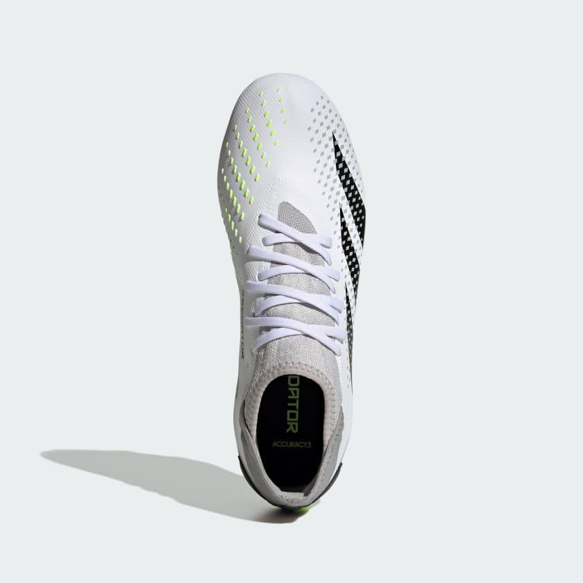 Predator 19.3 firm sale ground cleats white