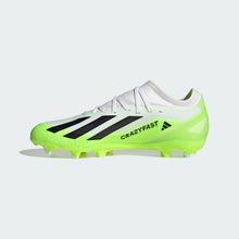 Load image into Gallery viewer, adidas X CrazyFast.3 Firm Ground Soccer Cleats HQ4534 Cloud White/Black/Lucid Lemon