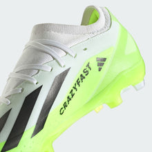 Load image into Gallery viewer, adidas X CrazyFast.3 Firm Ground Soccer Cleats HQ4534 Cloud White/Black/Lucid Lemon
