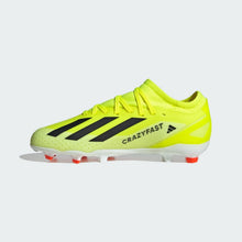Load image into Gallery viewer, adidas X Crazyfast League FG Junior Soccer Cleat IF0691 Neon Green / White