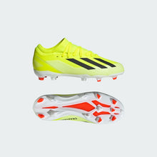 Load image into Gallery viewer, adidas X Crazyfast League FG Junior Soccer Cleat IF0691 Neon Green / White