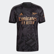 Load image into Gallery viewer, adidas Arsenal Away Jersey Adult 2022/23 H35902 black/gold
