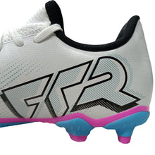 Load image into Gallery viewer, PUMA Future 7 Play FG/AG Adult Soccer Cleats 107723 01 WHITE/BLACK