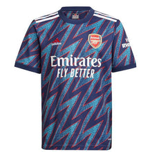 Load image into Gallery viewer, adidas Arsenal FC Youth 3rd Jersey 21/22 GQ3264 BLUE/RED/WHITE