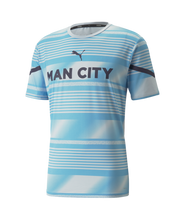 Load image into Gallery viewer, Puma Manchester City FC Pre Match Jersey 2022/23 765178 01 HEATHER-PEACOAT