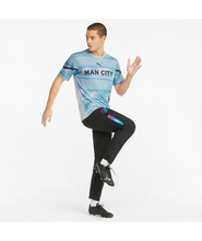 Load image into Gallery viewer, Puma Manchester City FC Pre Match Jersey 2022/23 765178 01 HEATHER-PEACOAT