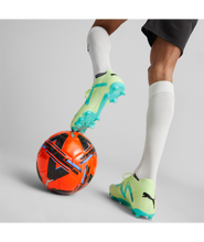 Load image into Gallery viewer, Puma Future Match FG/AG Soccer Cleats 107180 03 FAST YELLOW-PUMA BLACK-ELECTRIC PEPPERMINT