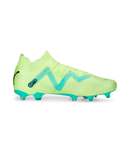 Load image into Gallery viewer, Puma Future Match FG/AG Soccer Cleats 107180 03 FAST YELLOW-PUMA BLACK-ELECTRIC PEPPERMINT