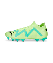Load image into Gallery viewer, Puma Future Match FG/AG Soccer Cleats 107180 03 FAST YELLOW-PUMA BLACK-ELECTRIC PEPPERMINT