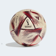 Load image into Gallery viewer, adidas 2022 FIFA World Cup AL HILM MINI SOCCER BALL HG4778 GLD/RED/BLK