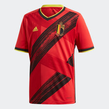 Load image into Gallery viewer, adidas Youth Belgium Home Jersey 2021 EJ8551 Red