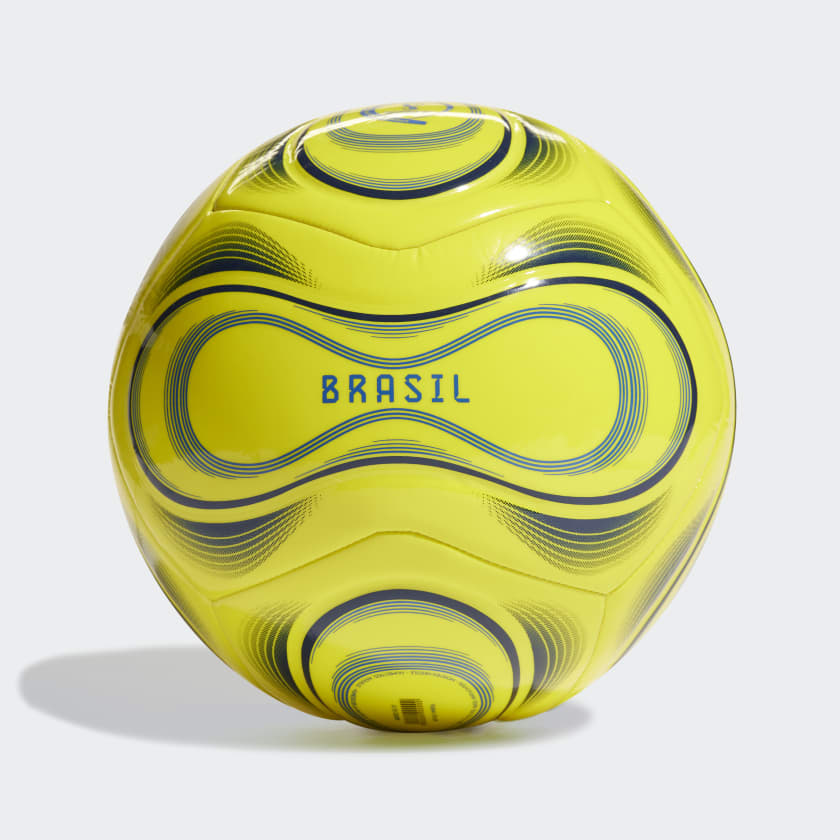 adidas Brazil World Cup 2022 Soccer Ball HM8156 Yellow/Blue - Size