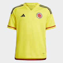 Load image into Gallery viewer, adidas Colombia Youth Home Jersey HD8847 YELLOW